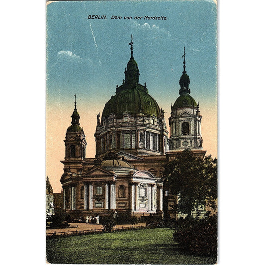 Berlin - Dom Von Der Nordseite German Antique Postcard PE9