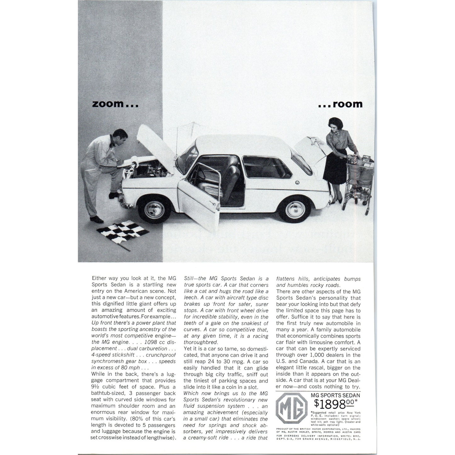 1963 Ford Auto Electrical Systems - Vintage Magazine Ad D20