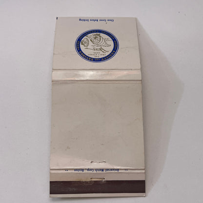The Pratt Street Bank Hartford CT Vintage Matchbook Cover TB6-MB1-9