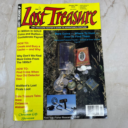 1995 Jan - Lost Treasure Magazine - Treasure Hunting Gold Prospecting M14