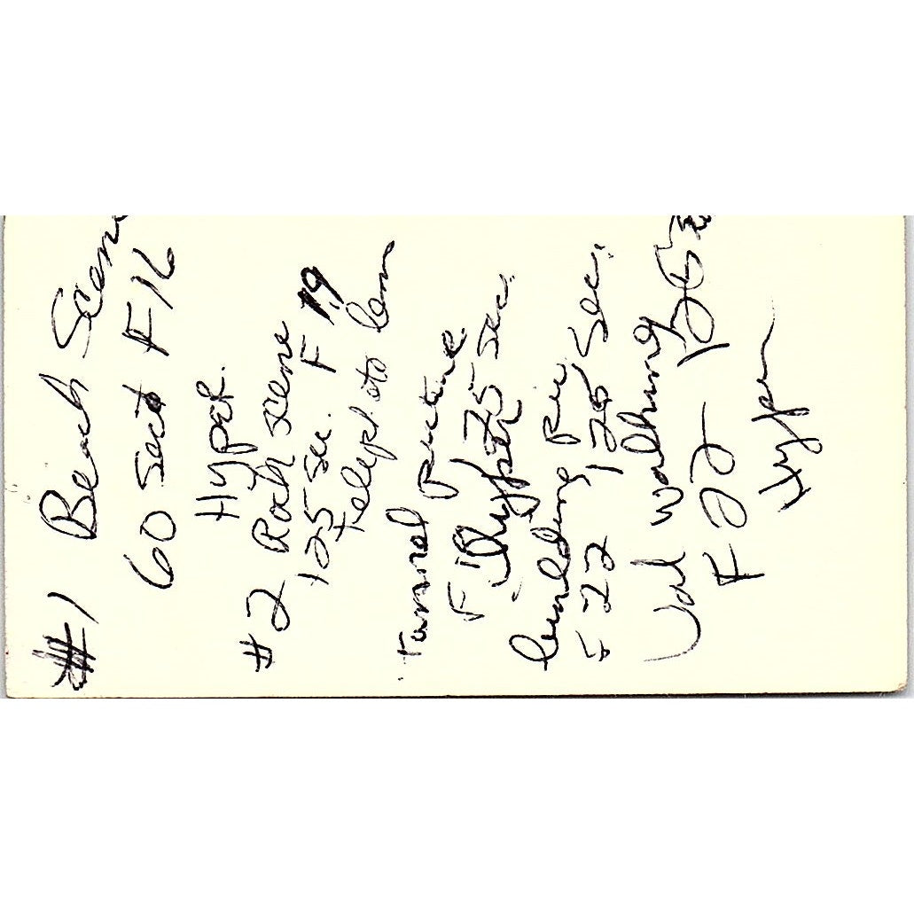 Ed Lawson Moon Datsun Lakewood CA Vintage Business Card SD9-B9