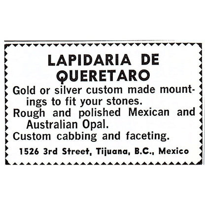 A&B Rock & Hobby Shop Germantown Ohio 1972 Ad AF8-M3