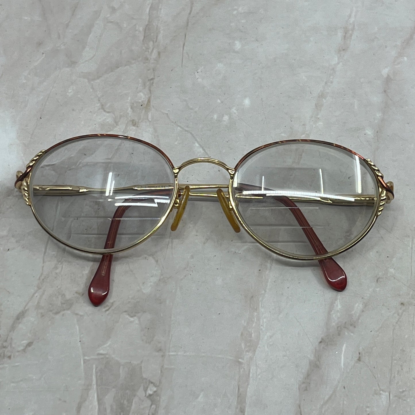 Vtg Silver Dollar Juliet Oval Wire Frame Sunglasses Eyeglasses Frames TG7-G6-2