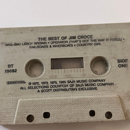 The Best of Jim Croce Cassette Tape TB6-OT2