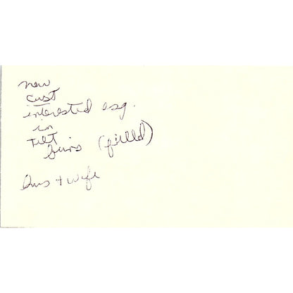 The Paper Cottage Allison Smith West Jordan UT Vintage Business Card SC9-B10