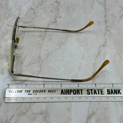 Retro Men’s Gold Tone Aviator Sunglasses Eyeglasses Frames TD7-G3-6