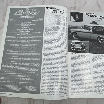 Greater Chicago Club - '55, '56, '57 Classic Chevy World Magazine - Feb 1985 M30