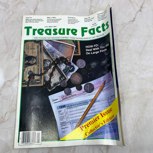 1991 Apr/May - Treasure Facts Magazine - Treasure Hunting Metal Detecting M17