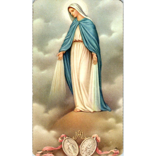 1978 Funeral Prayer Card Octavie Jalbert San Rafael Novato California AE4