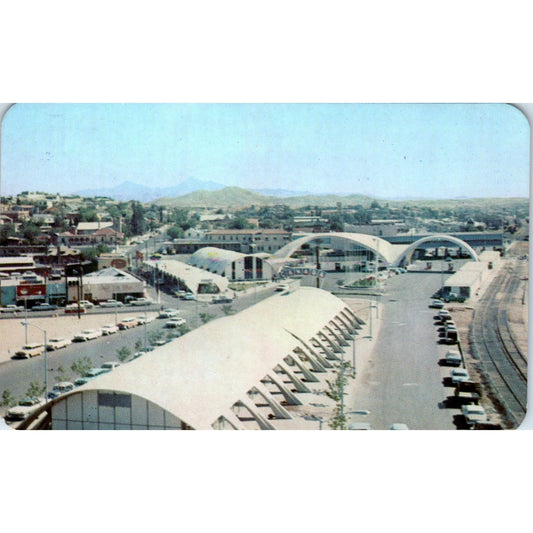 Panoramic View of Sentry Box Nogales Mexico Vintage Postcard PE3