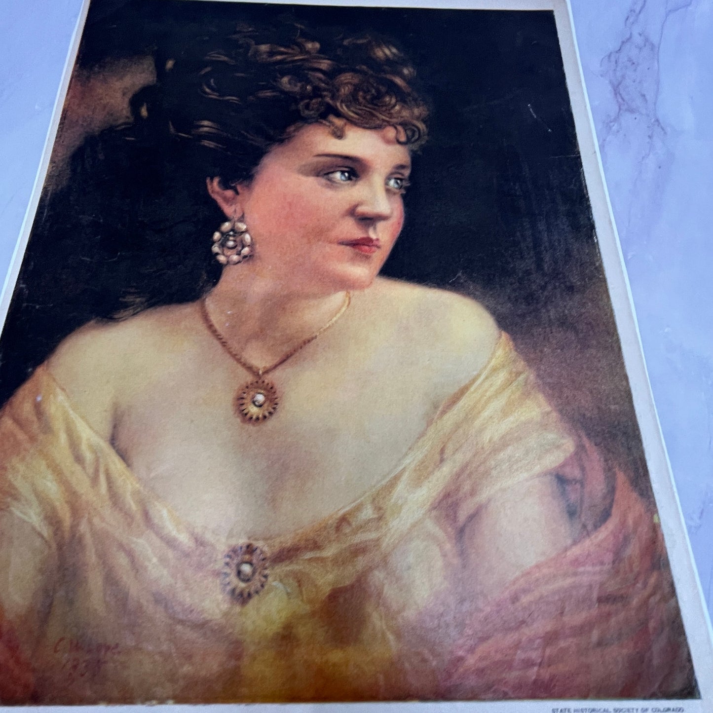 Portrait of a Lady 1935 C.W. Loye 10x14" Art Print V22