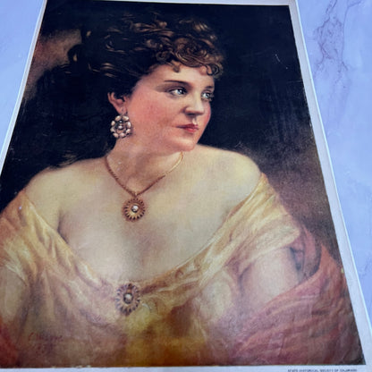 Portrait of a Lady 1935 C.W. Loye 10x14" Art Print V22