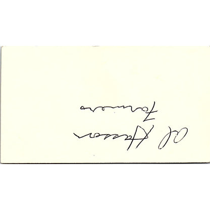 Mike Gurzi Allstate Ins Long Beach Vintage Business Card SE3-B16