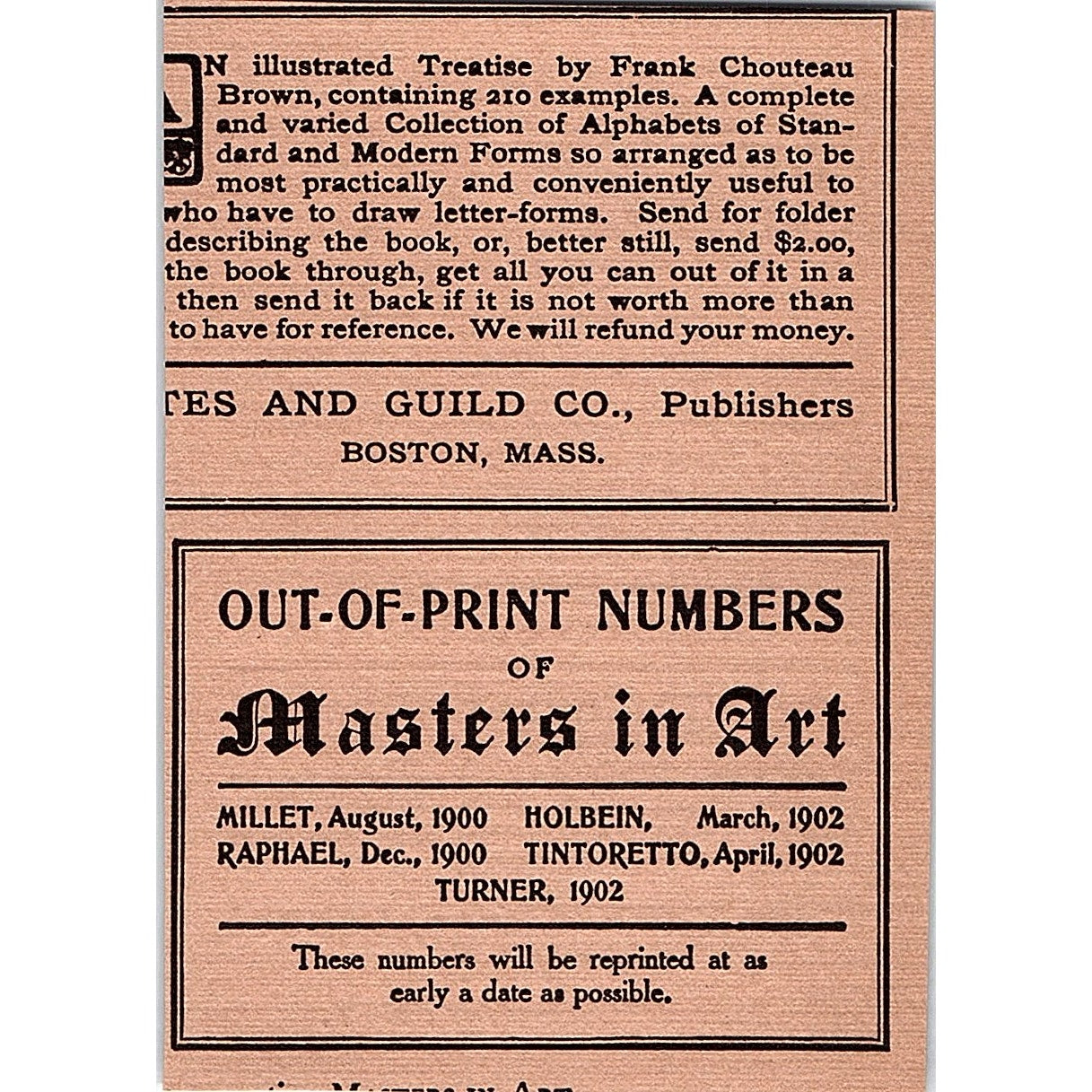 The New York School of Art Robert Henri Lawton Parker - 1908 Ad AF5-5