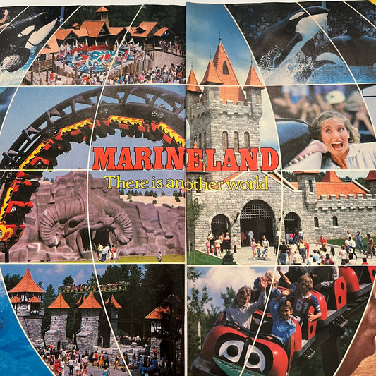 Marineland Amusement Park 7 Pages Niagara Falls Canada 1985 Ad AG4-1