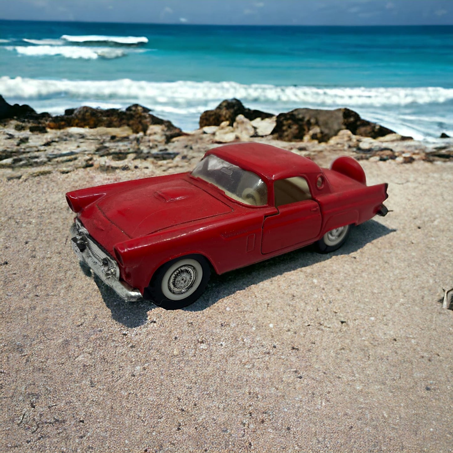 Majorette Die-Cast Red 1956 Thunderbird 1/32 Scale TH5