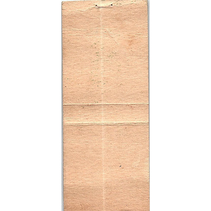 Friendly Bar Frank Marx Neenah WI Vintage Matchbook Cover SC7-Y9