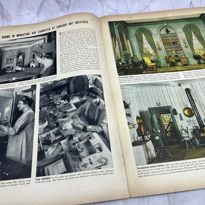 1937 Nov 29 Life Magazine, United States Capitol, Supreme Court Portraits TK3