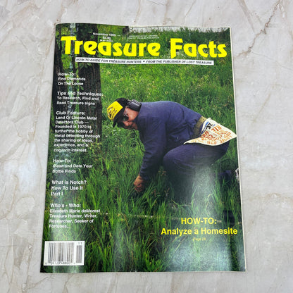 1995 Nov - Treasure Facts Magazine - Treasure Hunting Metal Detecting M17