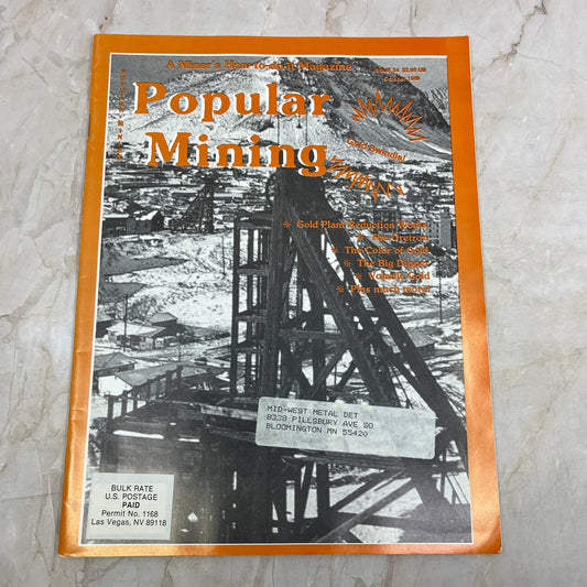 1989 Oct - Popular Mining Magazine - Treasure Hunting Gold Prospecting M19