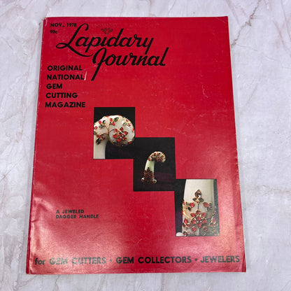 A Jeweled Dagger Handle - Lapidary Journal Magazine - Nov 1978 M22