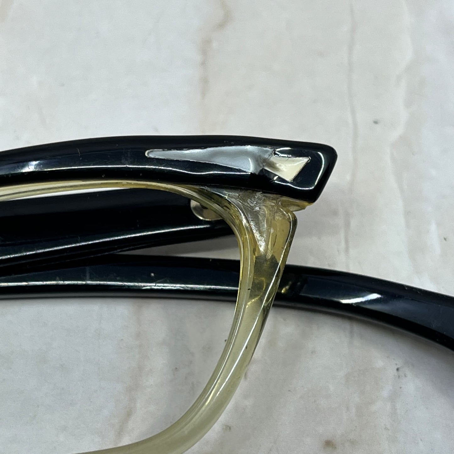 Marine 5 3/4 Long Arm Cat Eye Acrylic Sunglasses Eyeglasses Frames TE9-G4-1