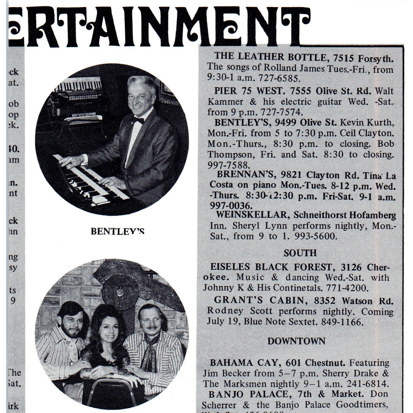 The Astor Tower Hotel Chicago St. Louis 1971 Magazine Ad AD8-H4