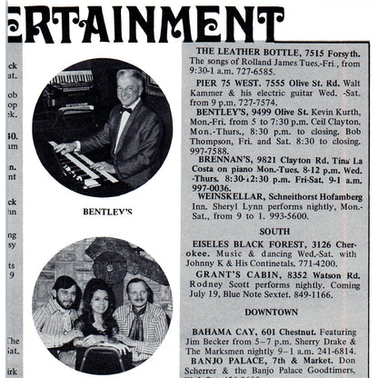 The Astor Tower Hotel Chicago St. Louis 1971 Magazine Ad AD8-H4