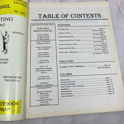 1994 May/June Americas' Treasure Search Official Magazine of the TV Show M20