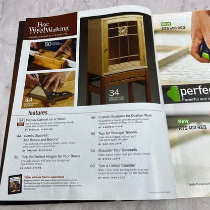 Oak & Ash Cabinet - Feb 2017 No 259 - Taunton's Fine Woodworking Magazine M36