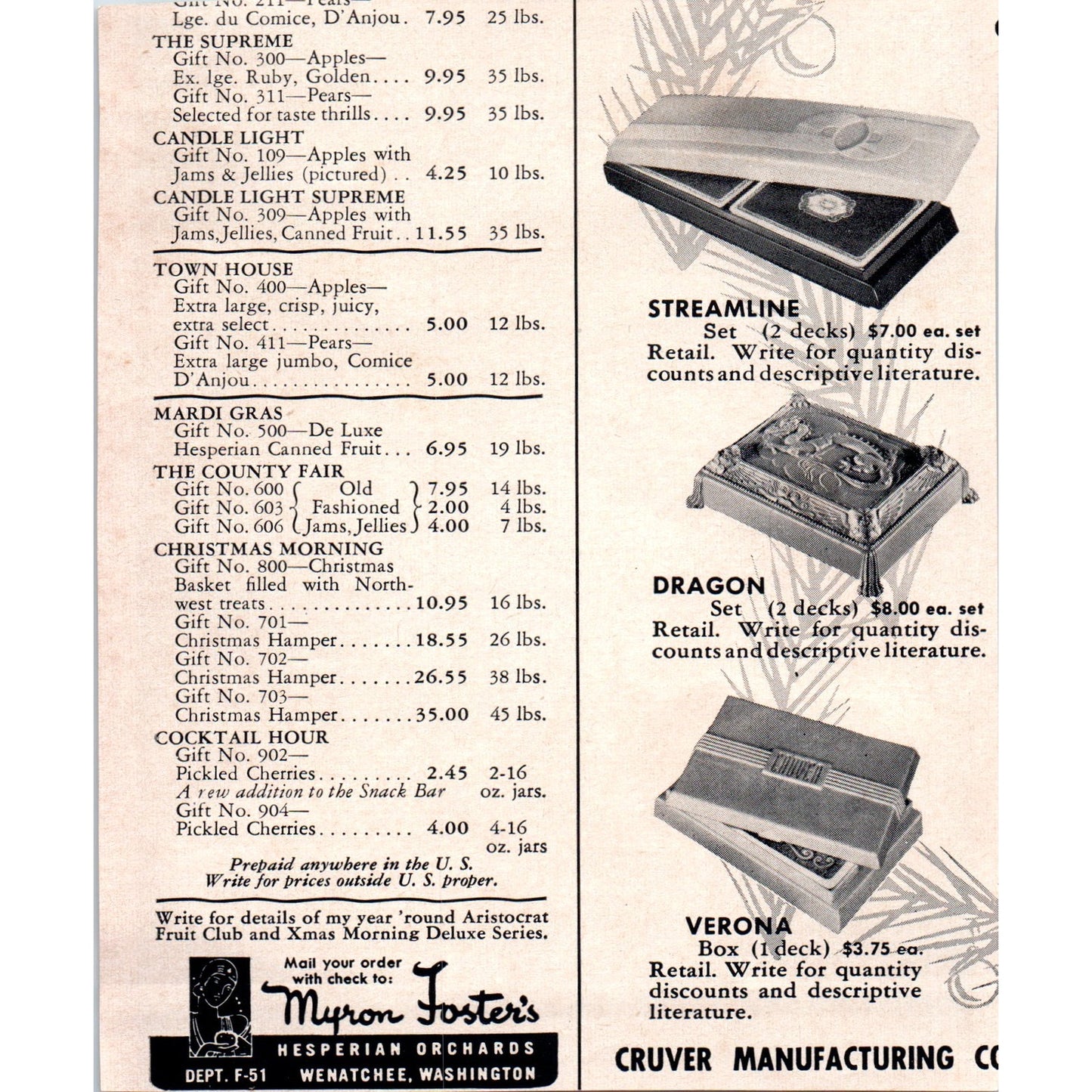 Amana Food Freezers Amana Refrigeration Inc Iowa 1951 Magazine Ad AF1-MF1