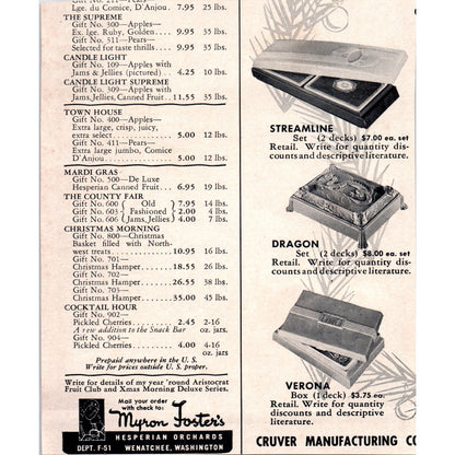 Amana Food Freezers Amana Refrigeration Inc Iowa 1951 Magazine Ad AF1-MF1
