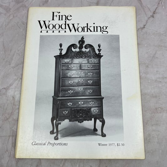 Classical Proportions - Winter 1977 - Taunton's Fine Woodworking Magazine M35