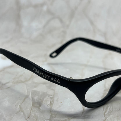 Vuarnet Kids Black Wraparound Acrylic Sunglasses Eyeglasses Frames TE9-G3-6