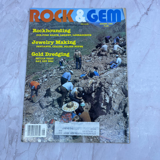 Rockhounding for Fire Agate, Garnet, Labradorite - Rock & Gem - Aug 1983 M24