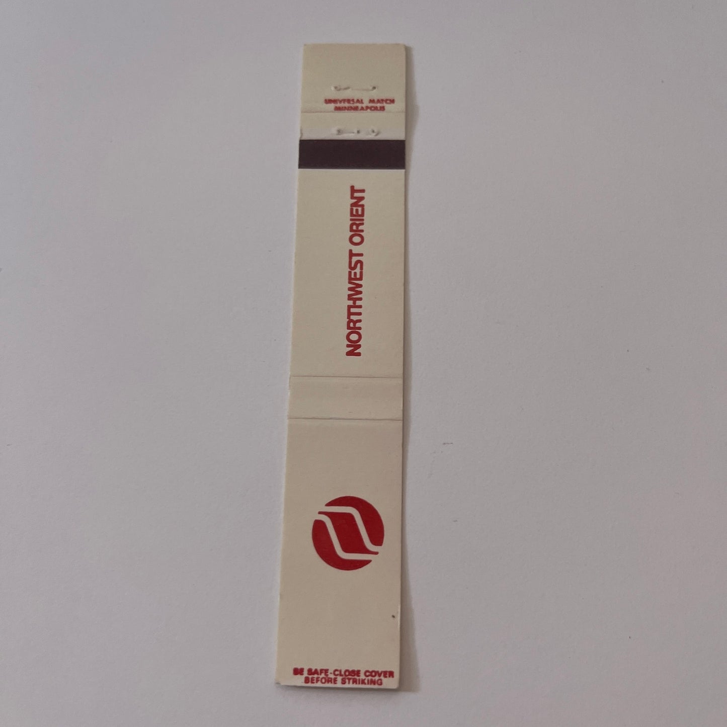 Northwest Orient Airlines Vintage Matchbook TB6-MB2-9