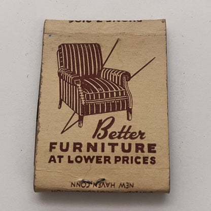 Lane Furniture Trumbull & Allyn St Hartford CT Vintage Matchbook Cover TB8-MB-1