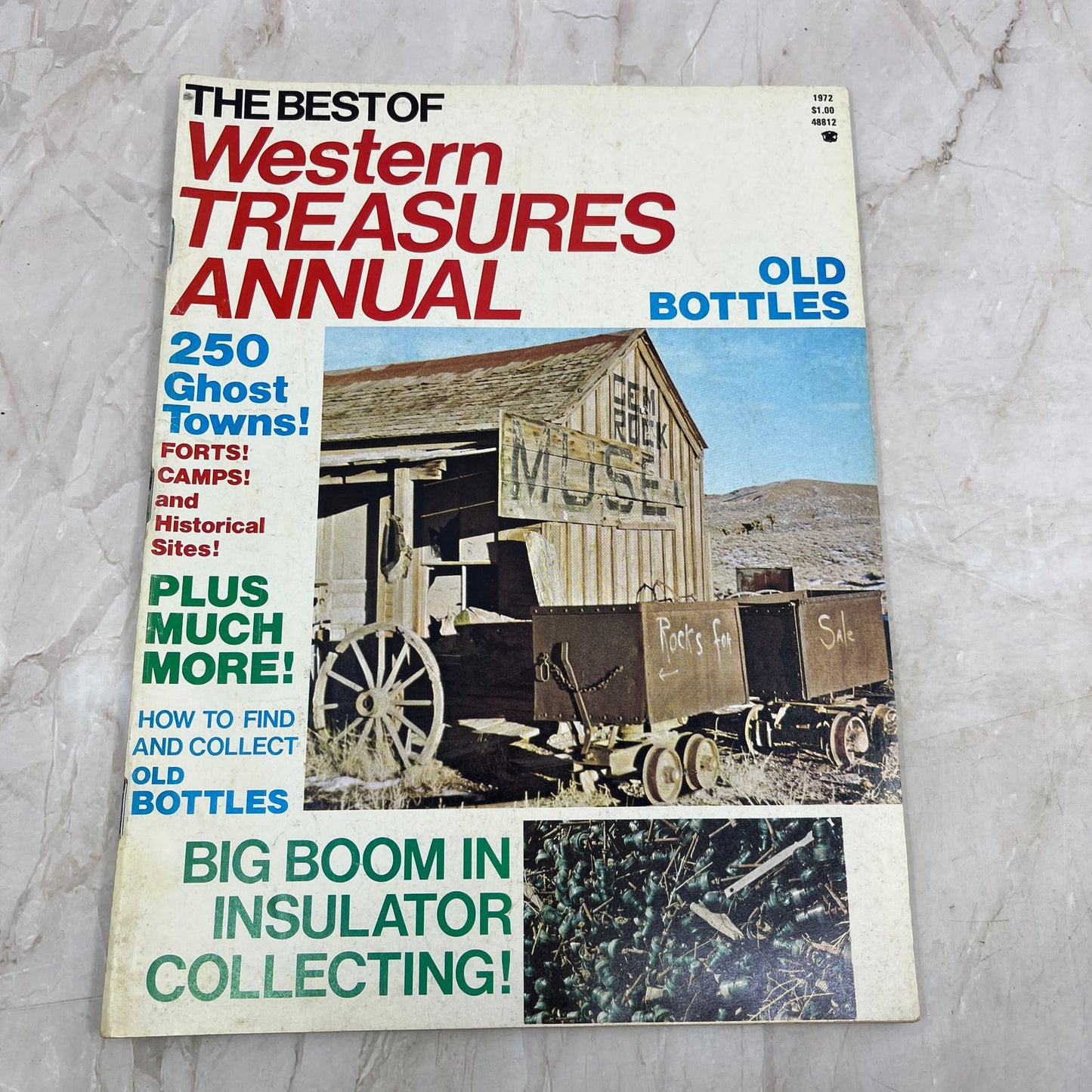 1972 Western Treasures Annual Magazine Treasure Hunting Metal Detecting M18-1