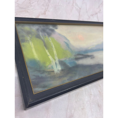 Antique Vintage Framed Original Painting Hand Painted Wall Art