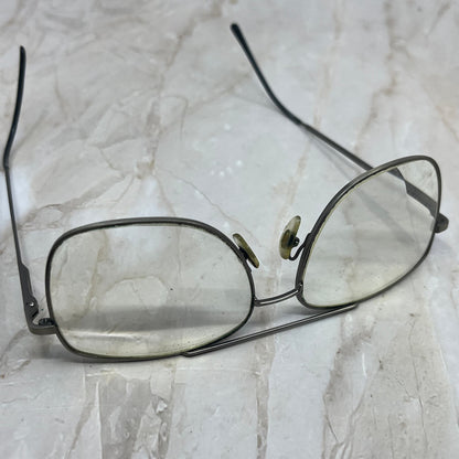 Retro Men’s Elan 9193 Pewter Aviator Sunglasses Eyeglasses Frames TD7-G6-2