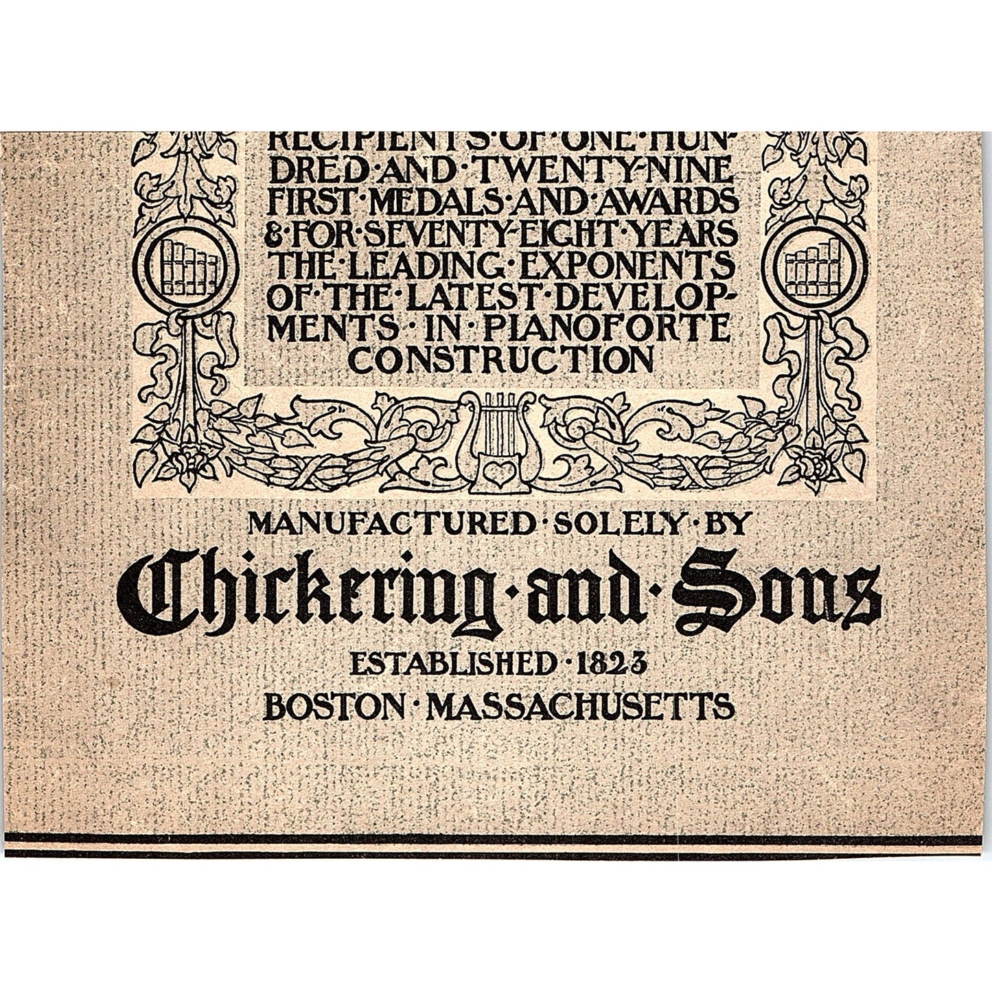 American Gardens Bates & Guild Company Boston - 1902 Ad AF4-13