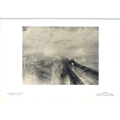 Rain, Steam and Speed - Turner c1905 Art Print D12