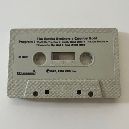 The Statler Brothers - Country Gold Cassette Tape TB6-OT1