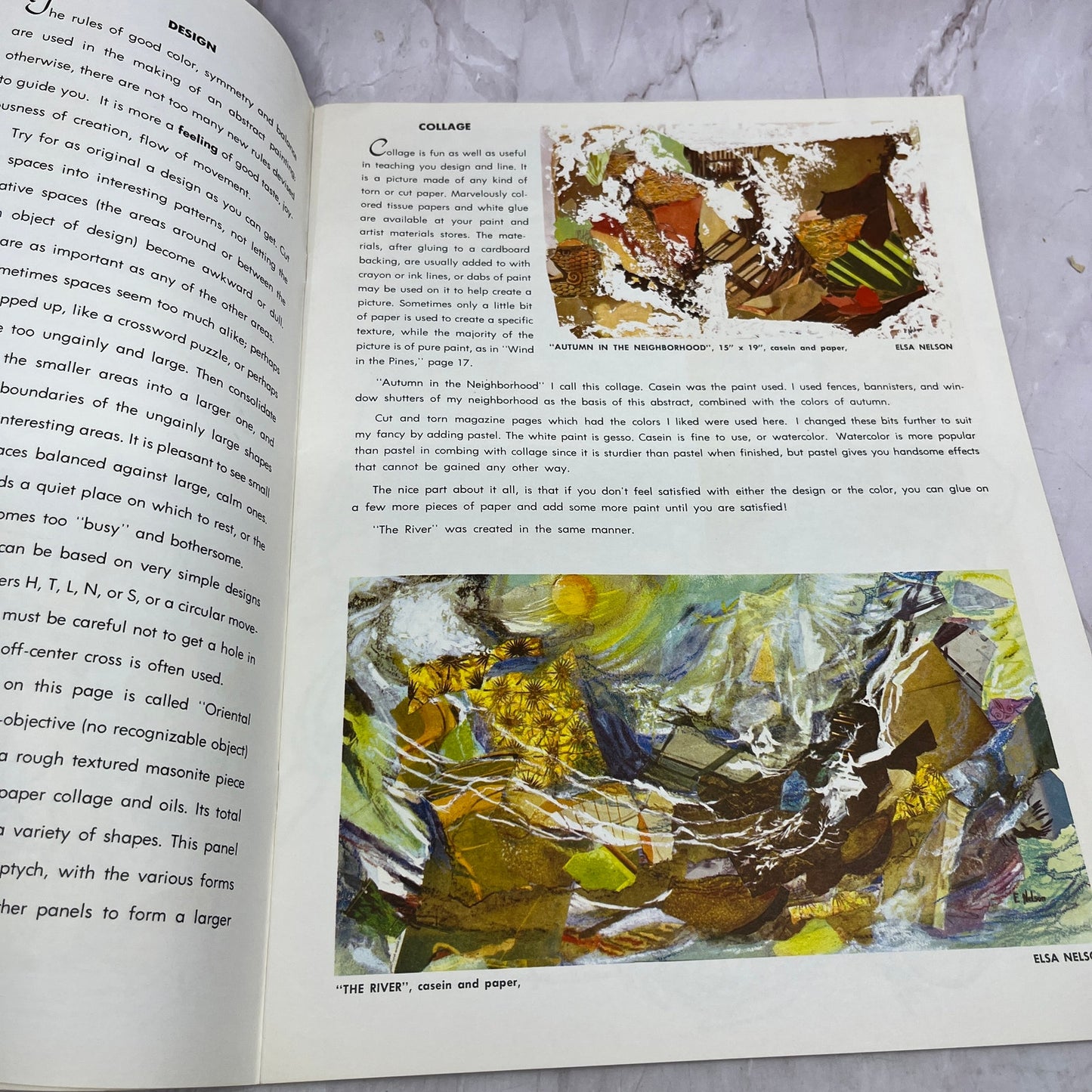 Amazing Vintage 1962 Understanding and Painting Abstract Art By Elsa Nelson TK3