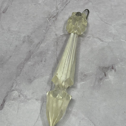 1950s Lucite Acrylic Boudoir Waterfall Lamp Crystal Prism Replacement SB7-1