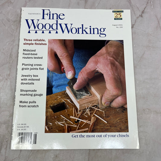 Get The Most Out of Chisels - Aug 2001 No 150 - Fine Woodworking Magazine M34