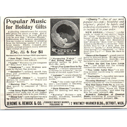 Blasius & Sons Pianos Philadelphia c1905 Original Magazine Advertisement AE7-A3