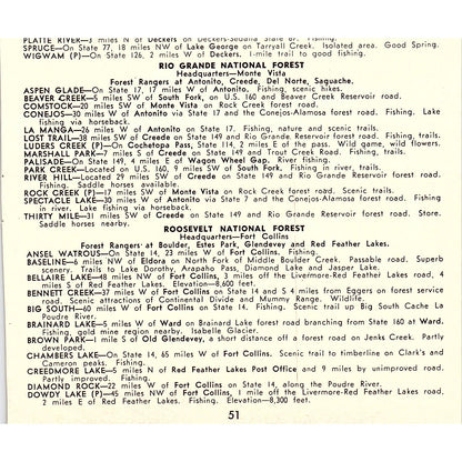J's Motel Canon City CO 1958 Ad AG1-H5