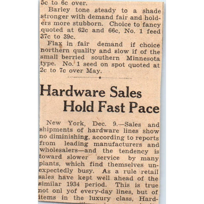 Boutells Department Store Ice Skates 1935 Minneapolis Journal Ad AE7-H2