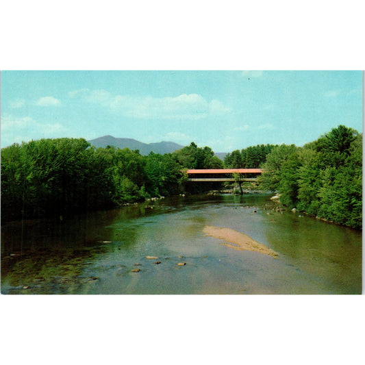 Conway New Hampshire Covered Bridge Postcard PC7